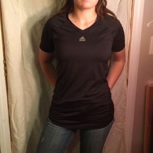 Black workout top